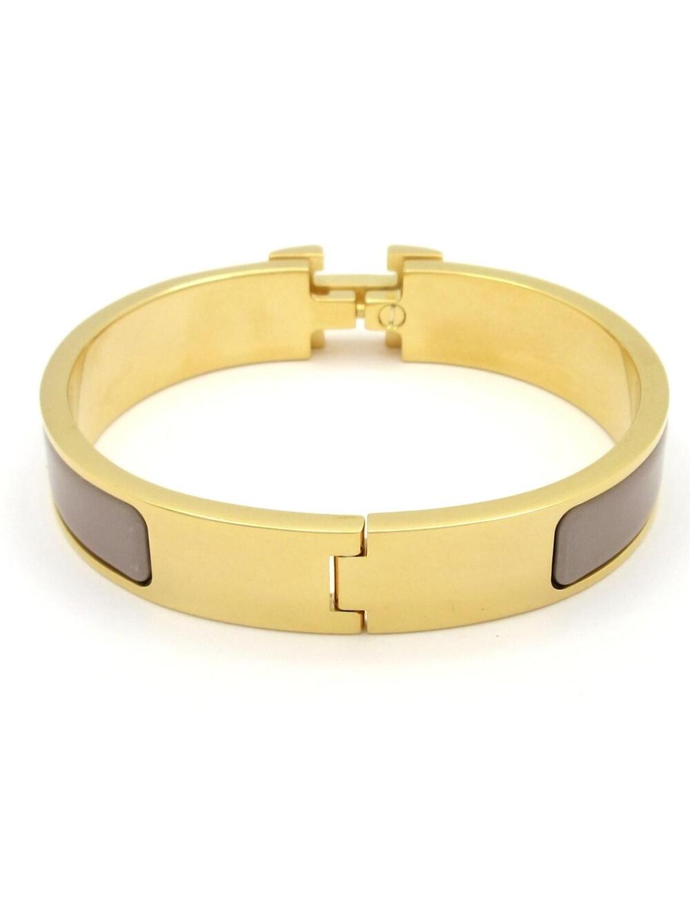 Hermes Clic H Gold Beige Hardware #304835H72B - Picture 3 of 5
